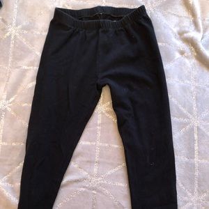 Girls black leggings